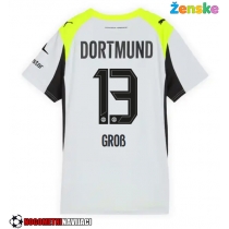 Ženske Nogometnih dresov Borussia Dortmund Pascal Gross #13 Gostujoči 2025-26 Kratki rokavi